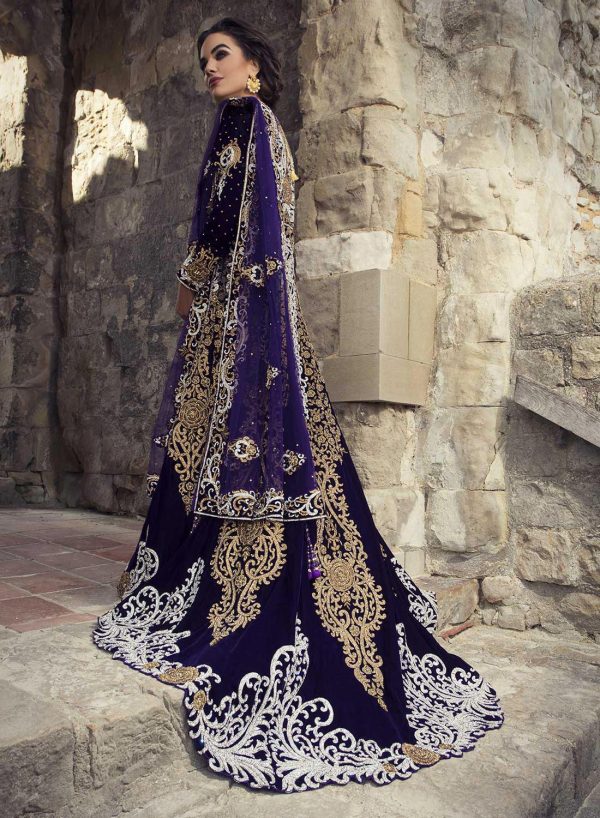 Navy blue asian hot sale wedding dress